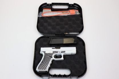 Glock G17 9MM Custom White Cerakote 4.49" Barrel /17+1/ Glock G17 9MM