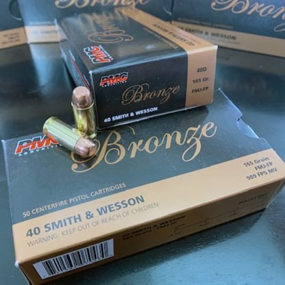 PMC Bronze 380auto 90gr FMJ 200rds 4 boxes of 50rds 380A